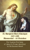 Oct 16th: St. Margaret Mary Alacoque Prayer Card